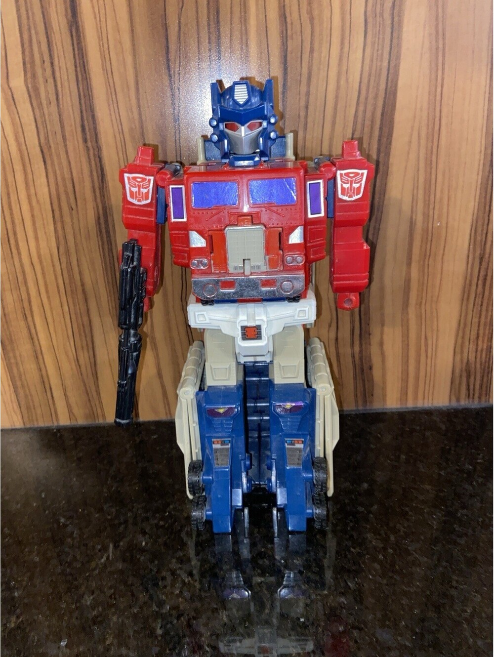 HASBRO VTG 1988 TRANSFORMERS G1 POWERMASTERS OPTIMUS PRIME SUPER GINRAI NO HAND